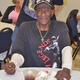 Ernest Fann at a Negro Leagues reunion.